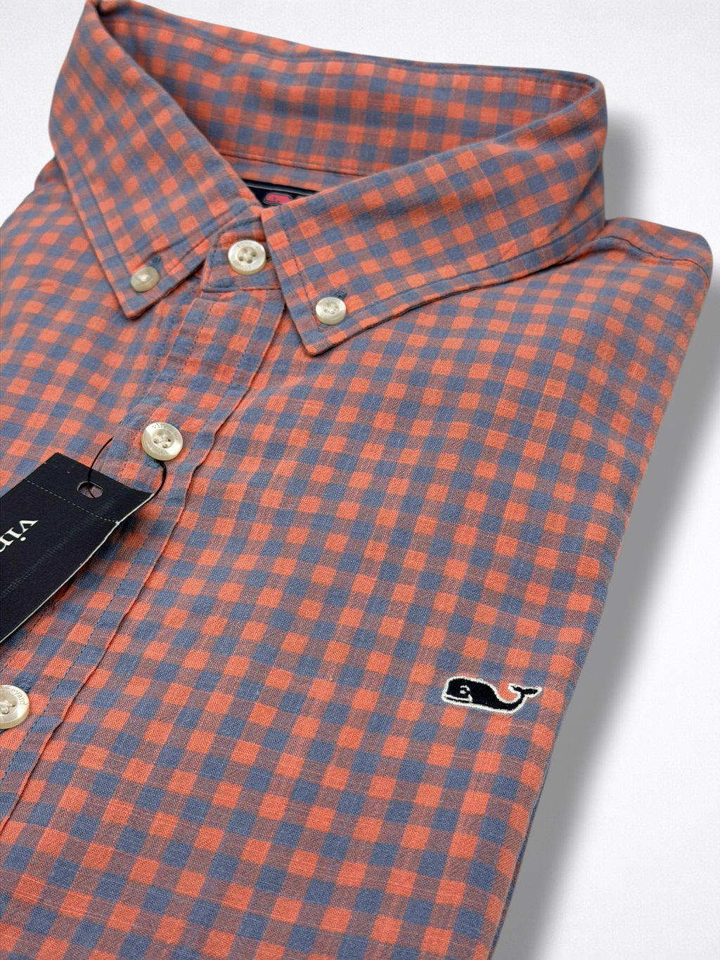 Camisa Vineyard Vines Classic Fit Manga Larga Talla L