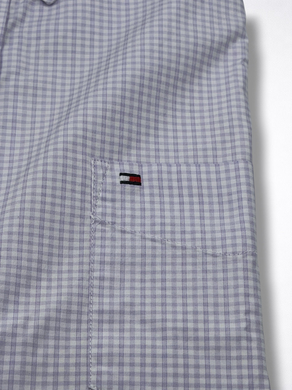 Camisa Tommy Hilfiger Custom Fit manga larga talla M