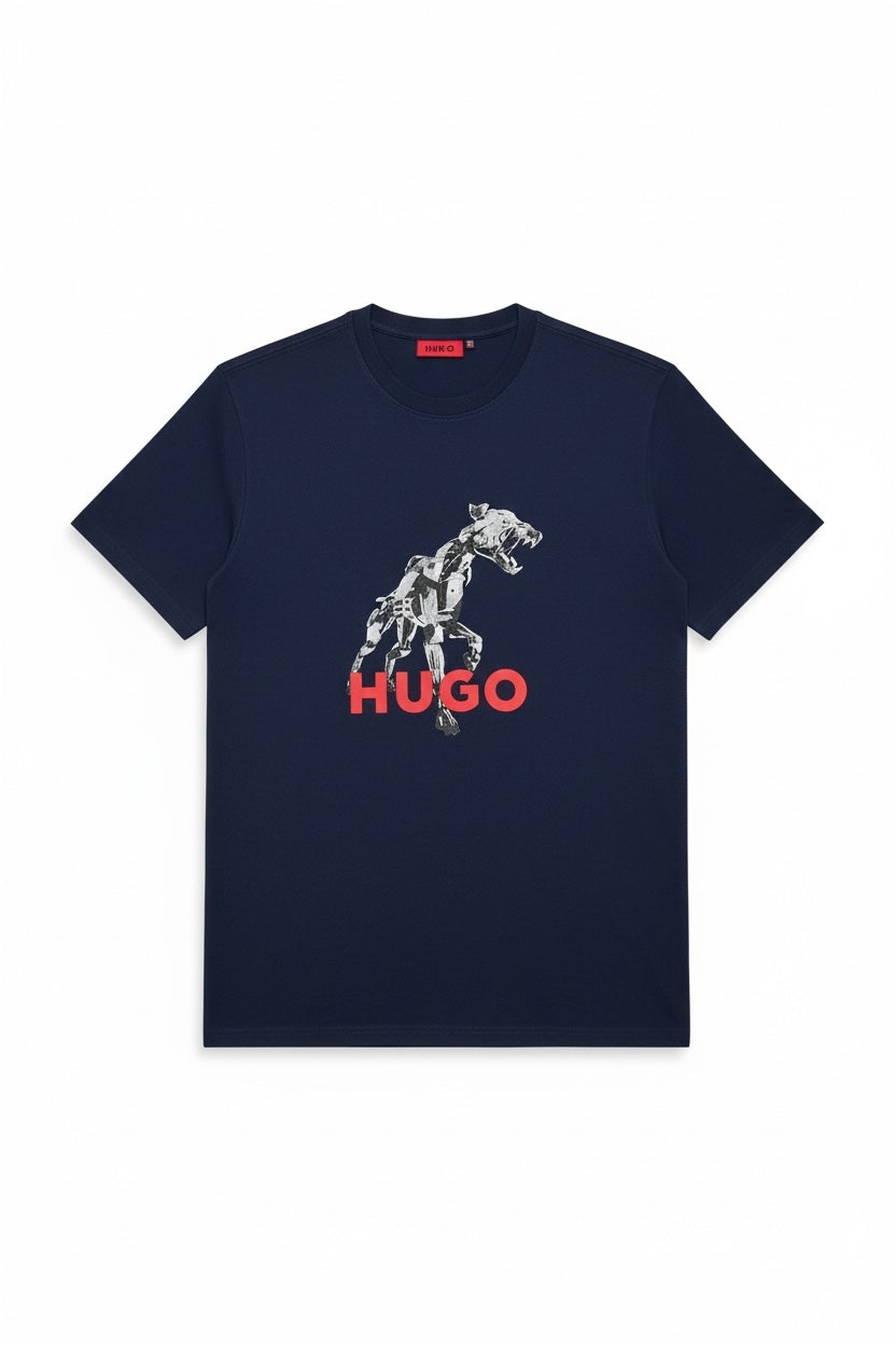 Playera Hugo Regular Fit Cuello Redondo Talla S