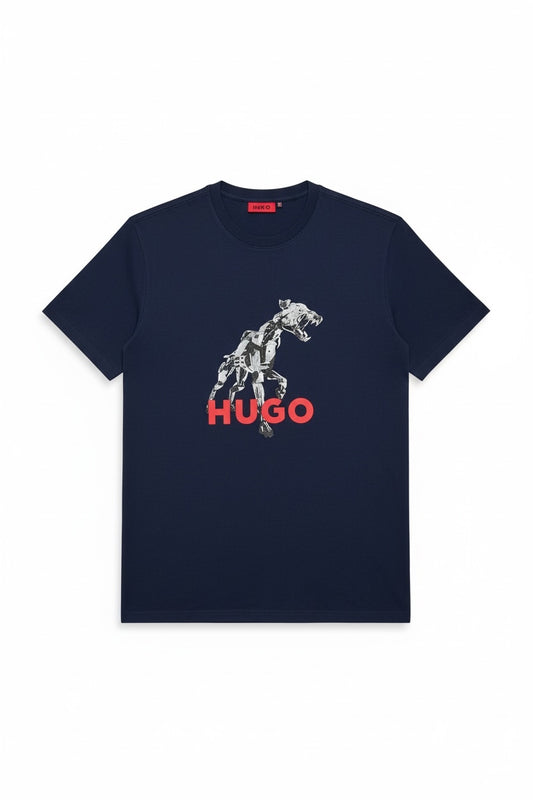 Playera Hugo Regular Fit Cuello Redondo Talla S