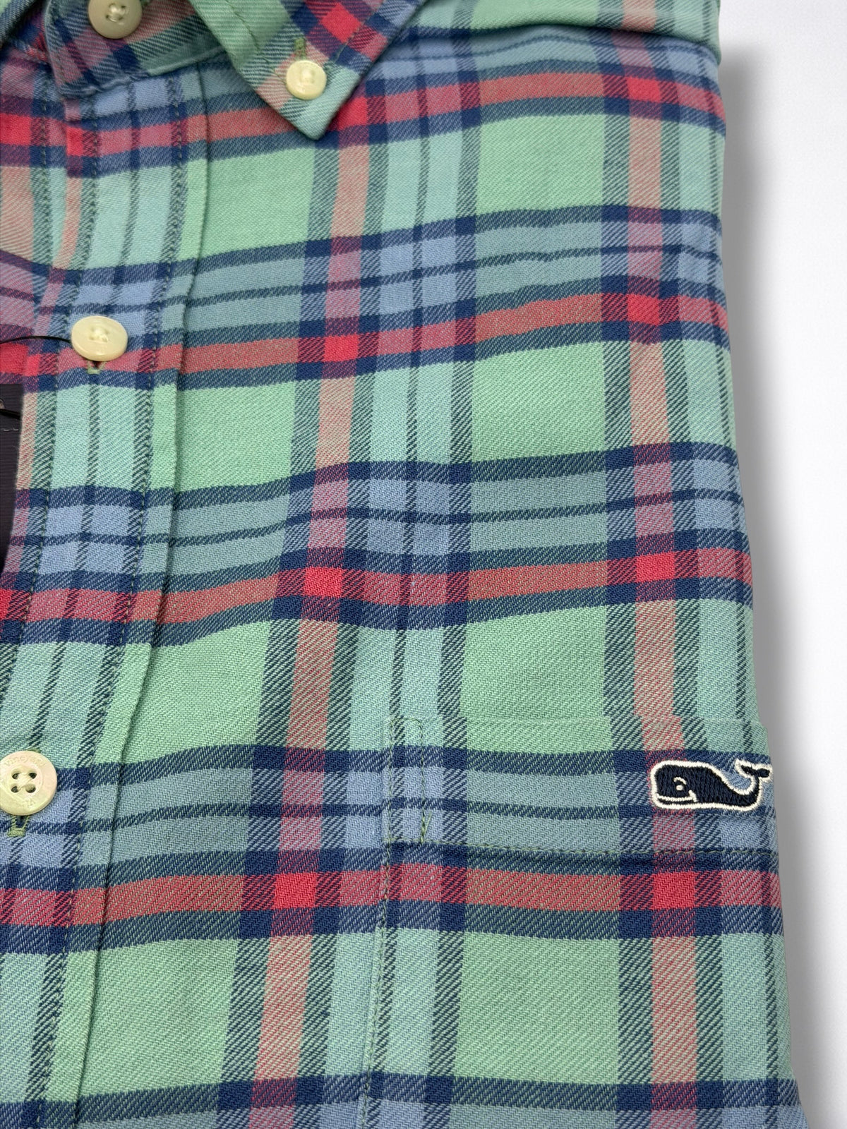 Camisa Vineyard Vines Classic Fit Manga Larga Talla L