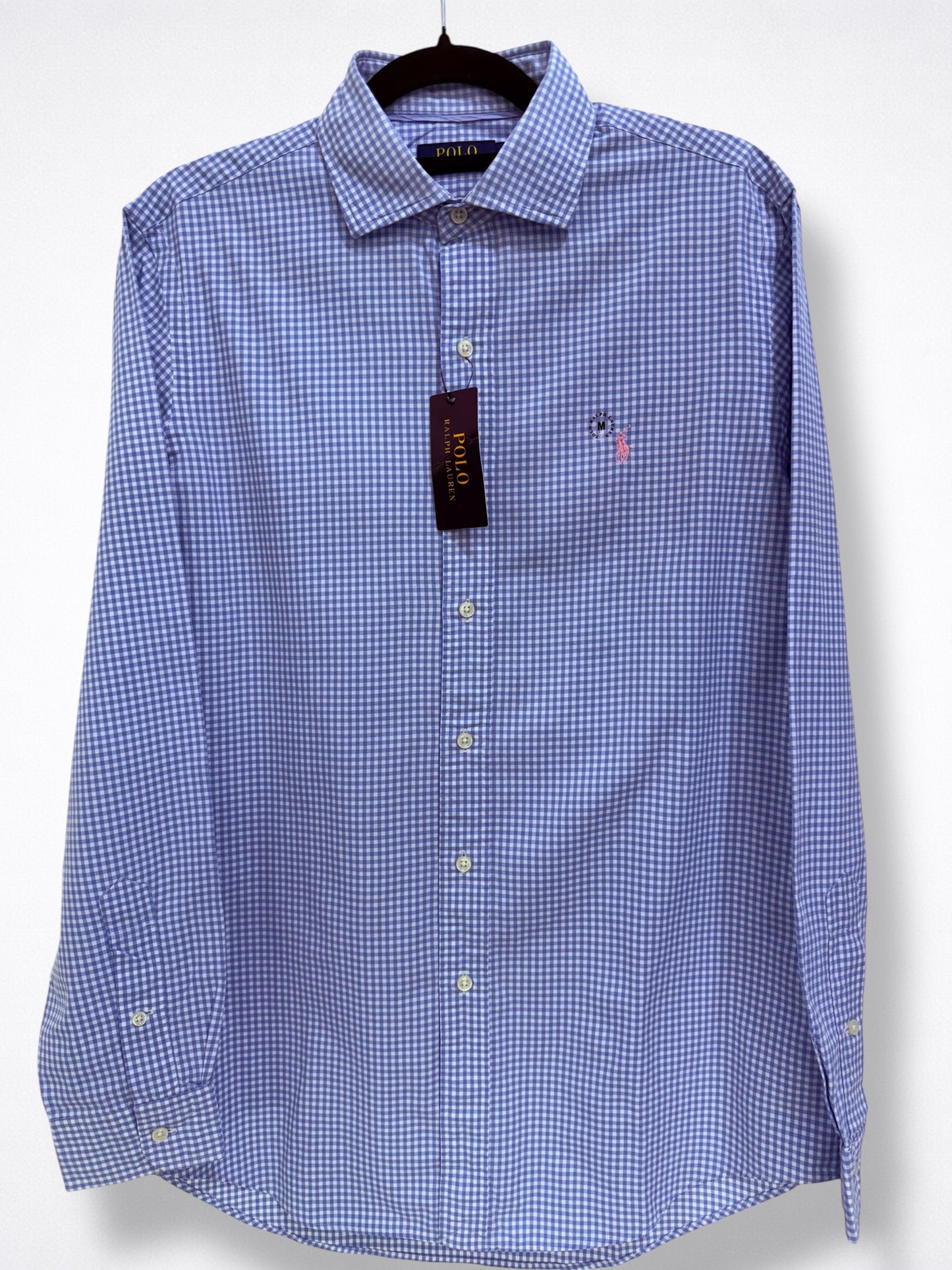 Camisa Polo Ralph Lauren Classic Fit Manga Larga Talla M