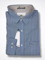 Camisa Lacoste Classic Fit Manga Larga Talla L