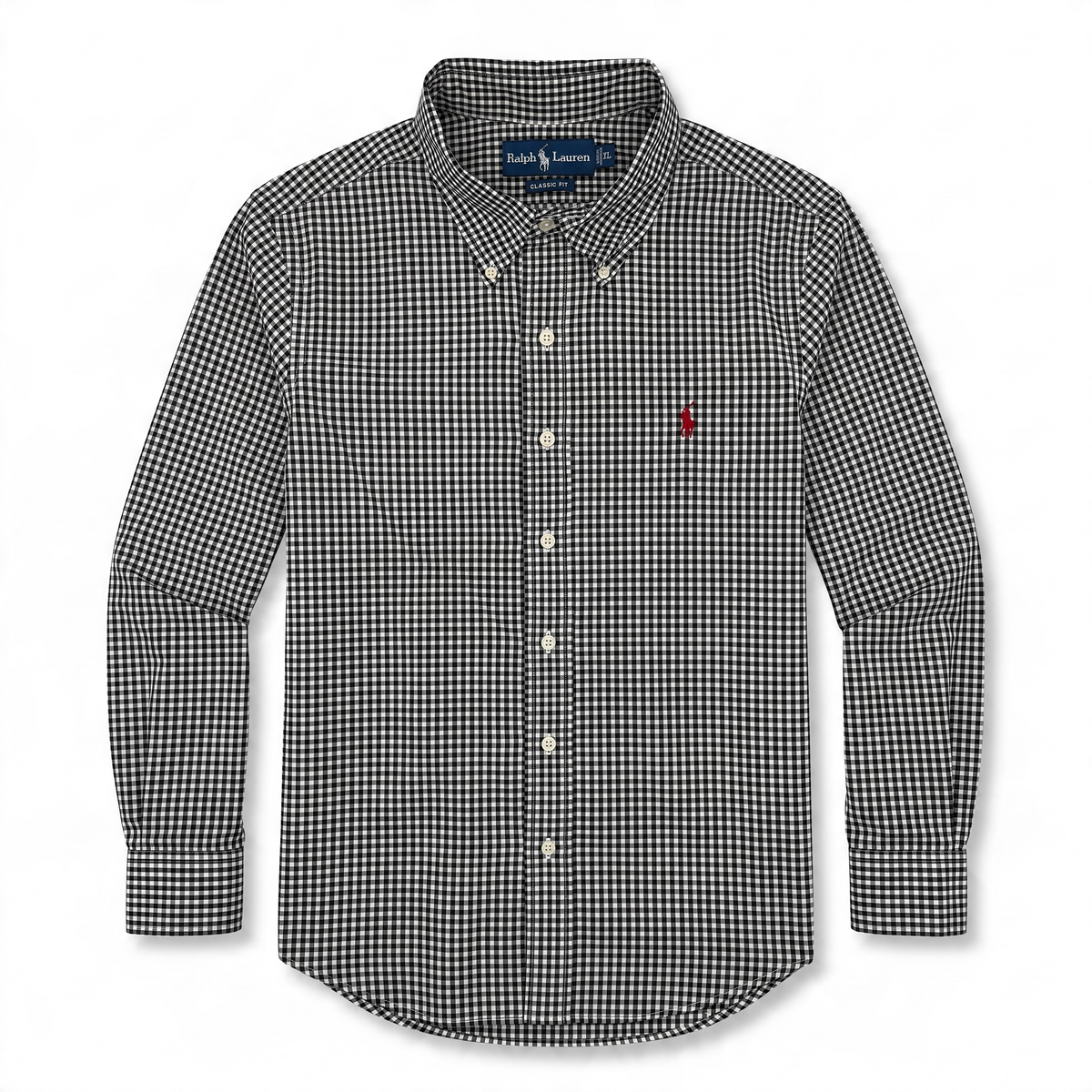 Camisa Polo Ralph Lauren Classic Fit manga larga talla XL