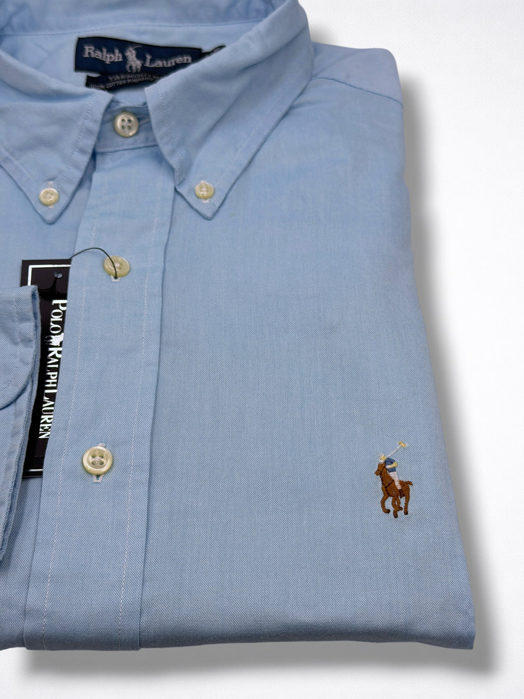 Camisa Polo Ralph Lauren Classic Fit manga larga talla L