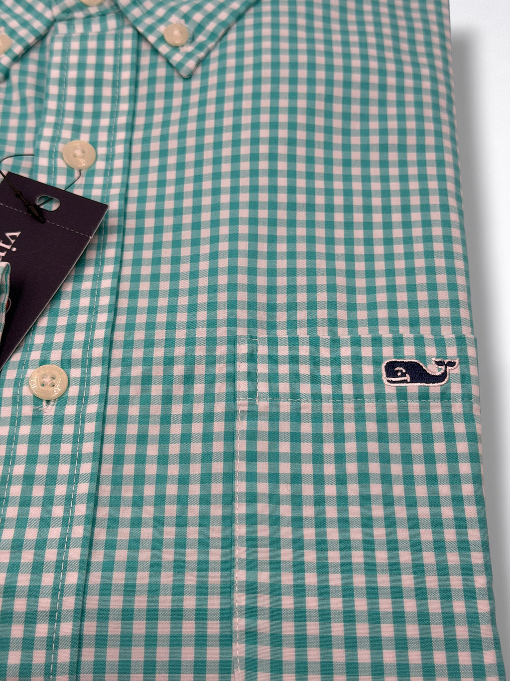 Camisa Vineyard Vines Classic Fit Manga Larga Talla M