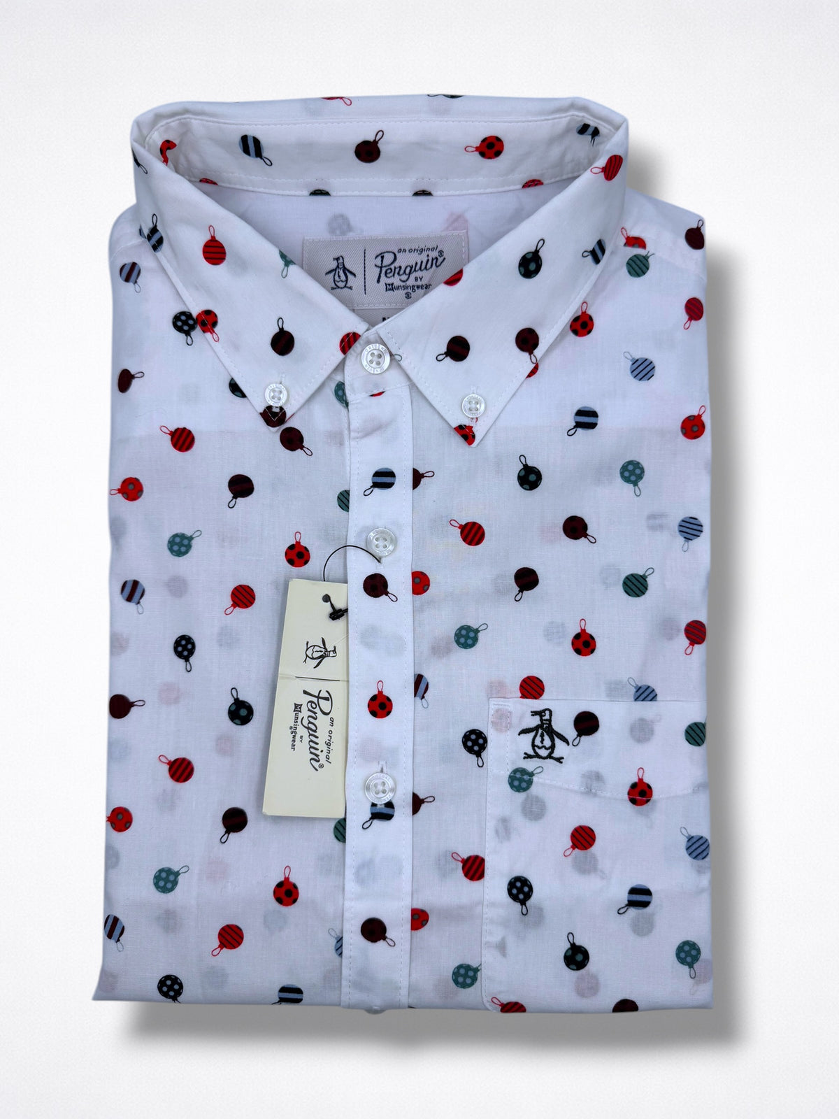Camisa Penguin Classic Fit Manga Corta Talla S