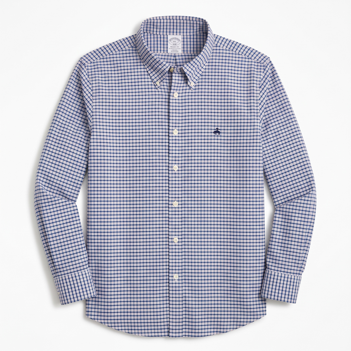 Camisa Brooks Brothers Classic Fit manga larga talla XXL