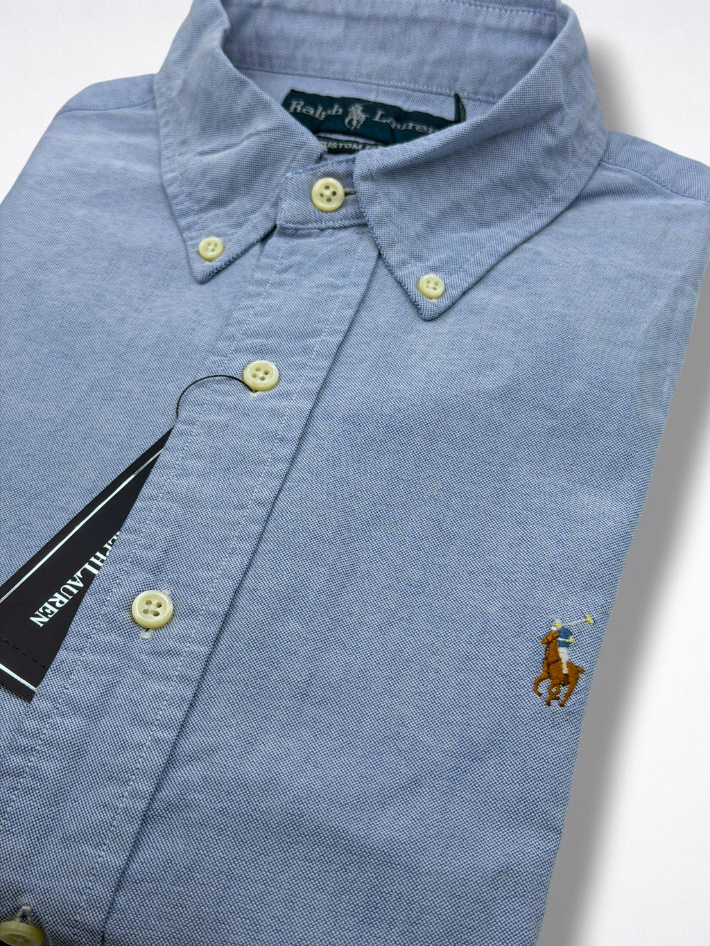 Camisa Polo Ralph Lauren Custom Fit Manga Corta Talla S