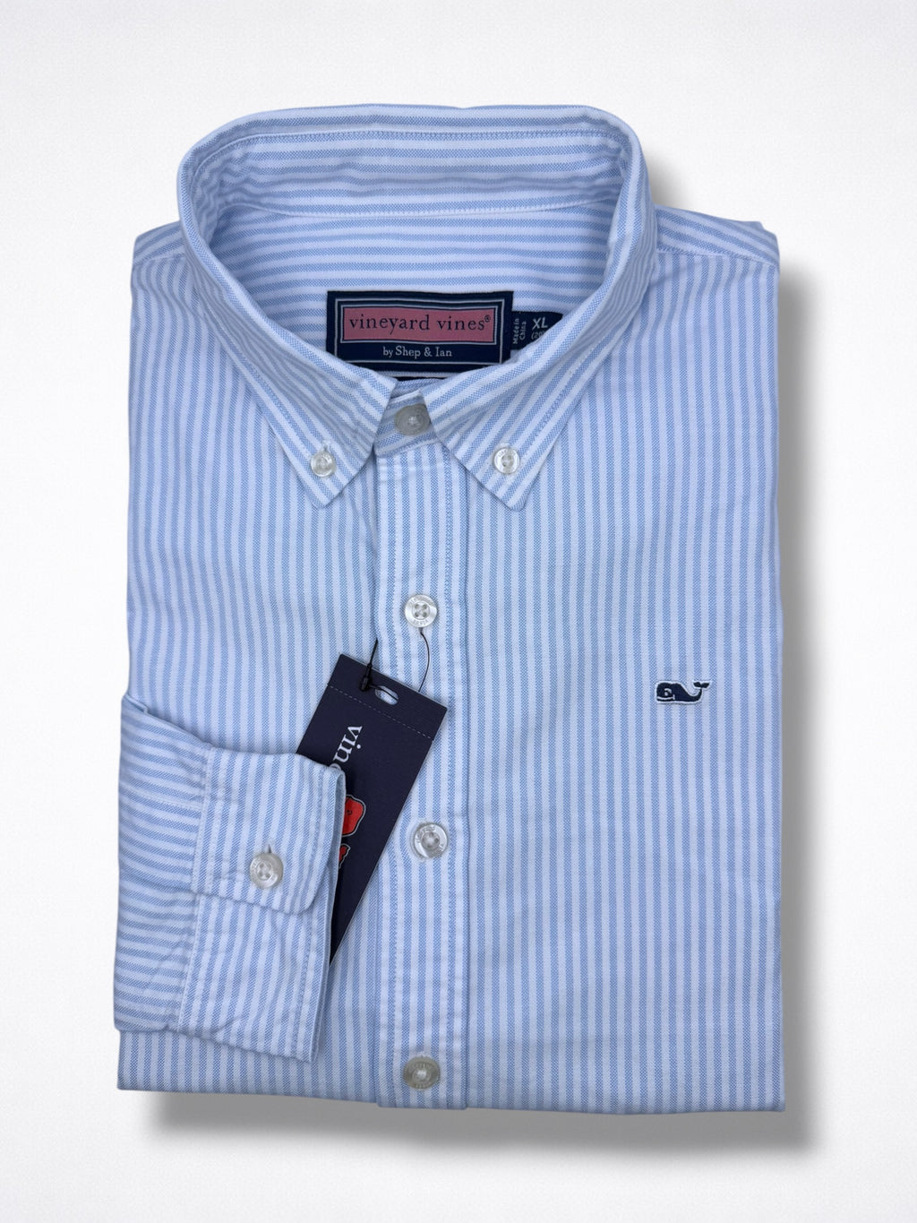 Camisa Vineyard Vines 20 Juvenil  Manga Larga Talla S