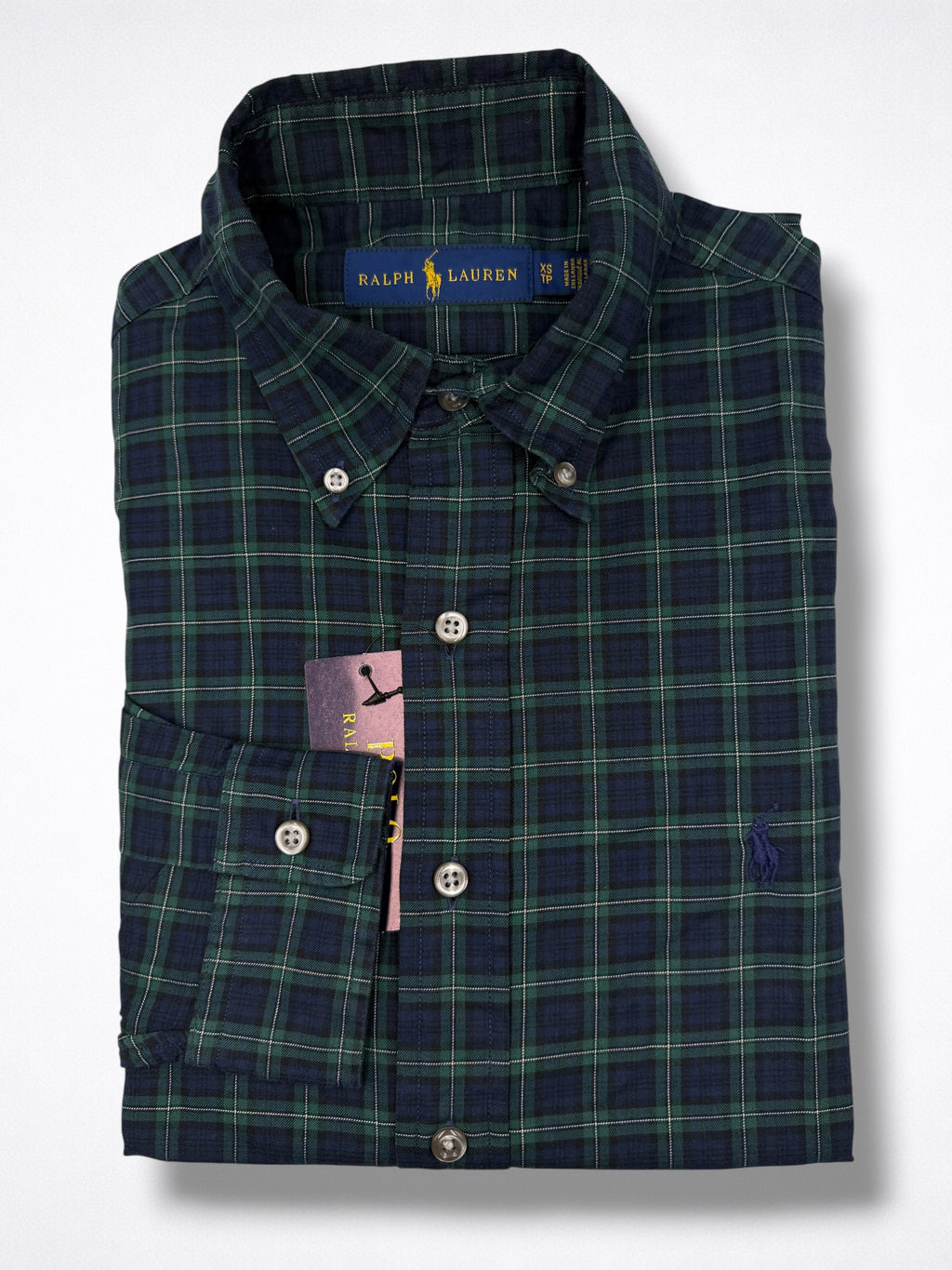 Camisa Polo Ralph Lauren Classic Fit Manga Larga Talla XS