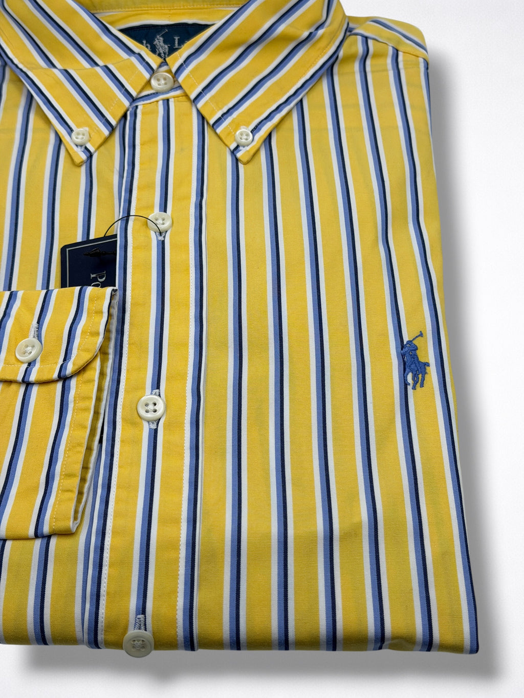 Camisa Polo Ralph Lauren Classic Fit manga larga talla S