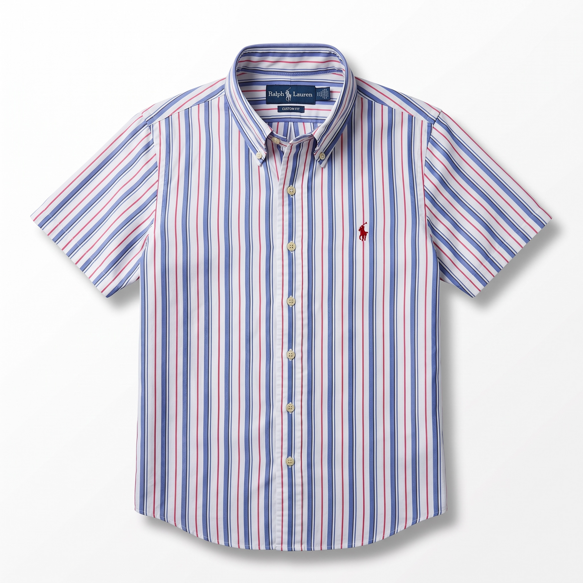 Camisa  Polo Ralph Lauren Custom Fit manga corta talla S