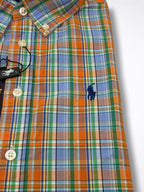 Camisa Polo Ralph Lauren Classic Fit manga larga talla 10-12 niño