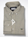 Camisa Lacoste Slim Fit Manga Larga Talla L