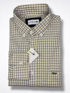 Camisa Lacoste Slim Fit Manga Larga Talla L