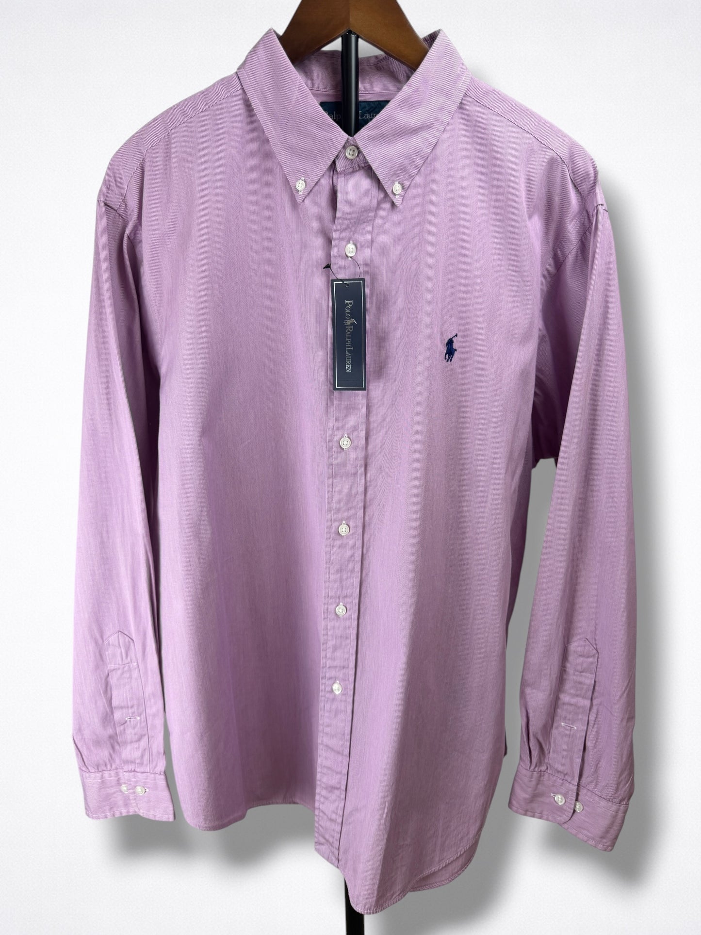 Camisa Polo Ralph Lauren Classic Fit Manga Larga Talla XL