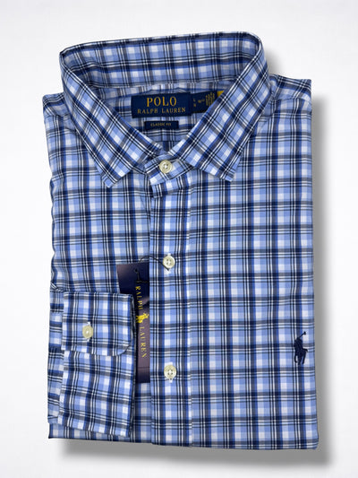 Camisa Polo Ralph Lauren Classic Fit Manga Larga Talla L