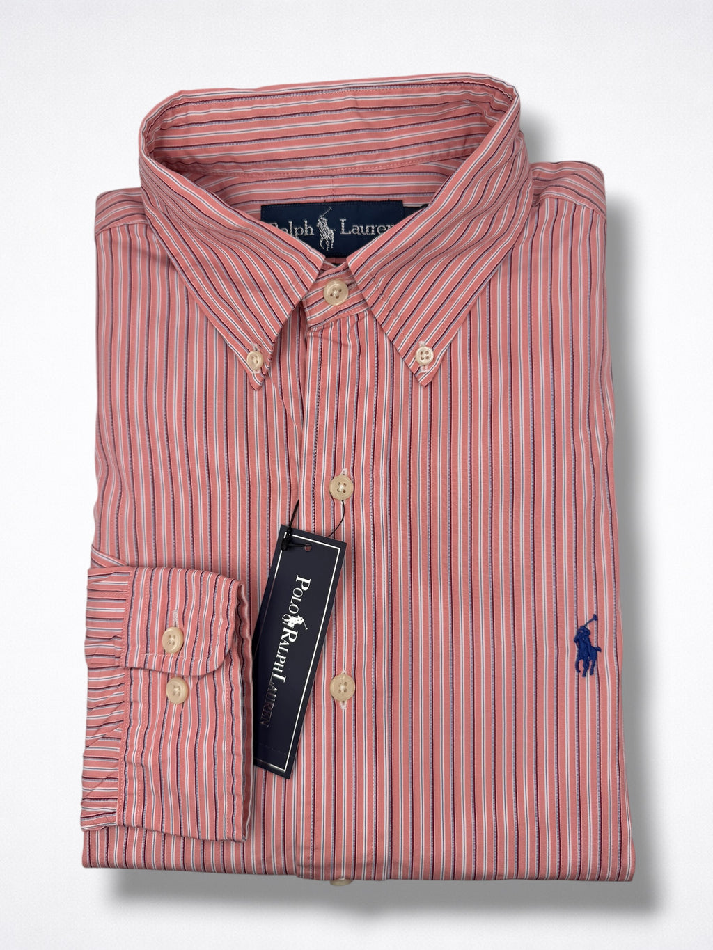Camisa Polo Ralph Lauren Classic Fit Manga Larga Talla M