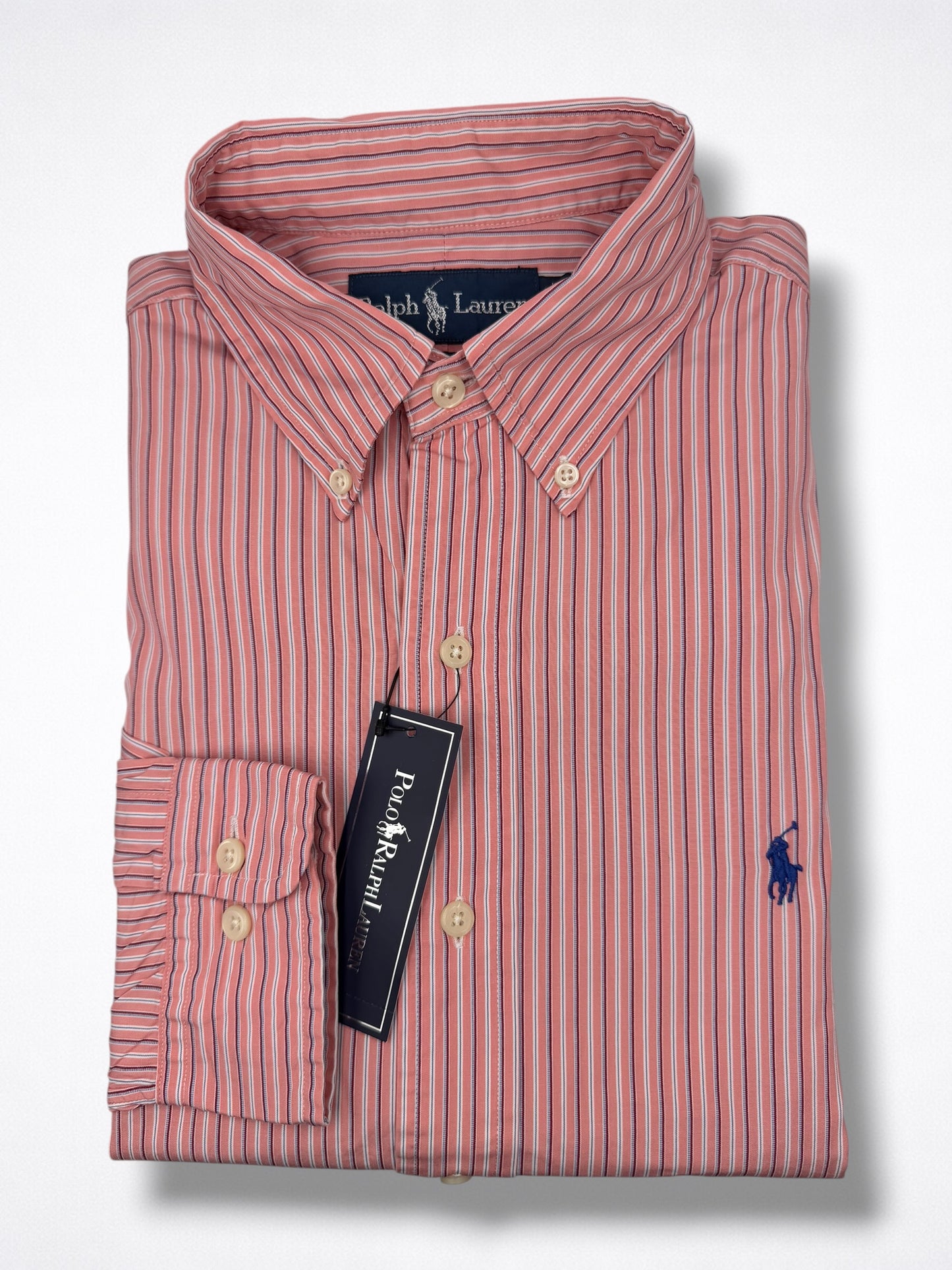 Camisa Polo Ralph Lauren Classic Fit Manga Larga Talla M