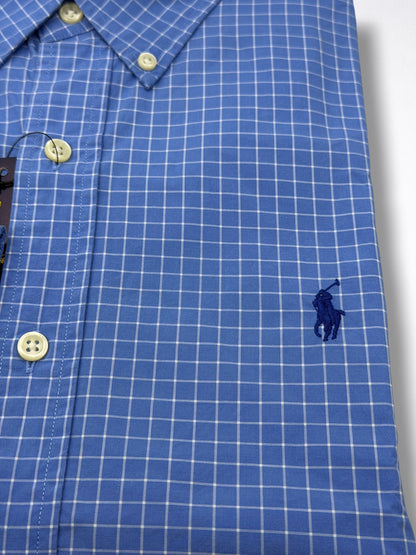 Camisa Polo Ralph Lauren Classic Fit Manga Larga Talla L