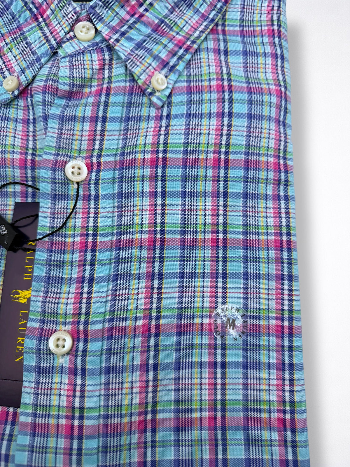 Camisa Polo Ralph Lauren Classic Fit Manga Larga Talla M