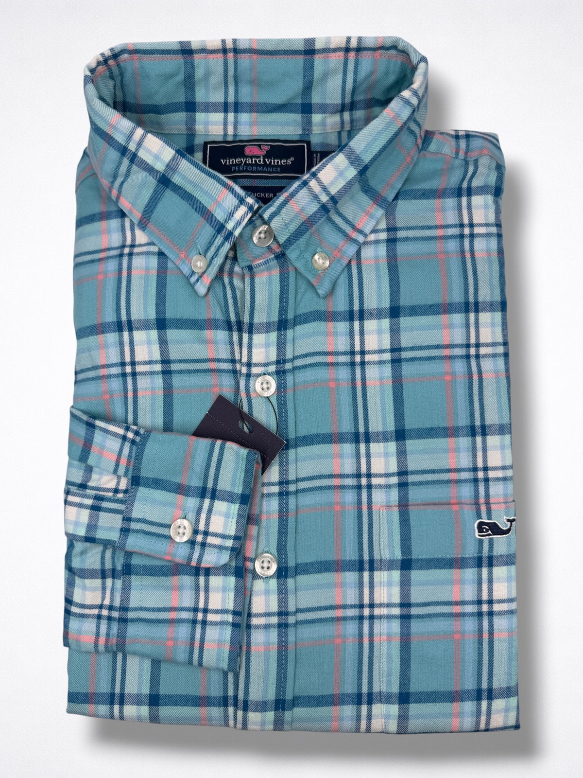 Camisa Vineyard Vines Classic Fit Manga Larga Talla M