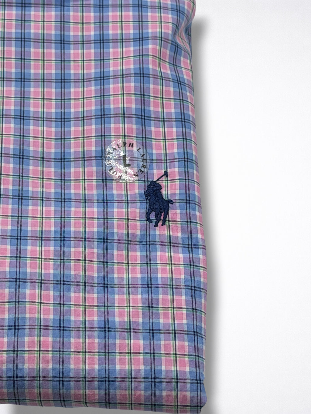 Camisa Polo Ralph Lauren Classic Fit manga larga talla L slim fit, modelo reducido, sirve para talla M