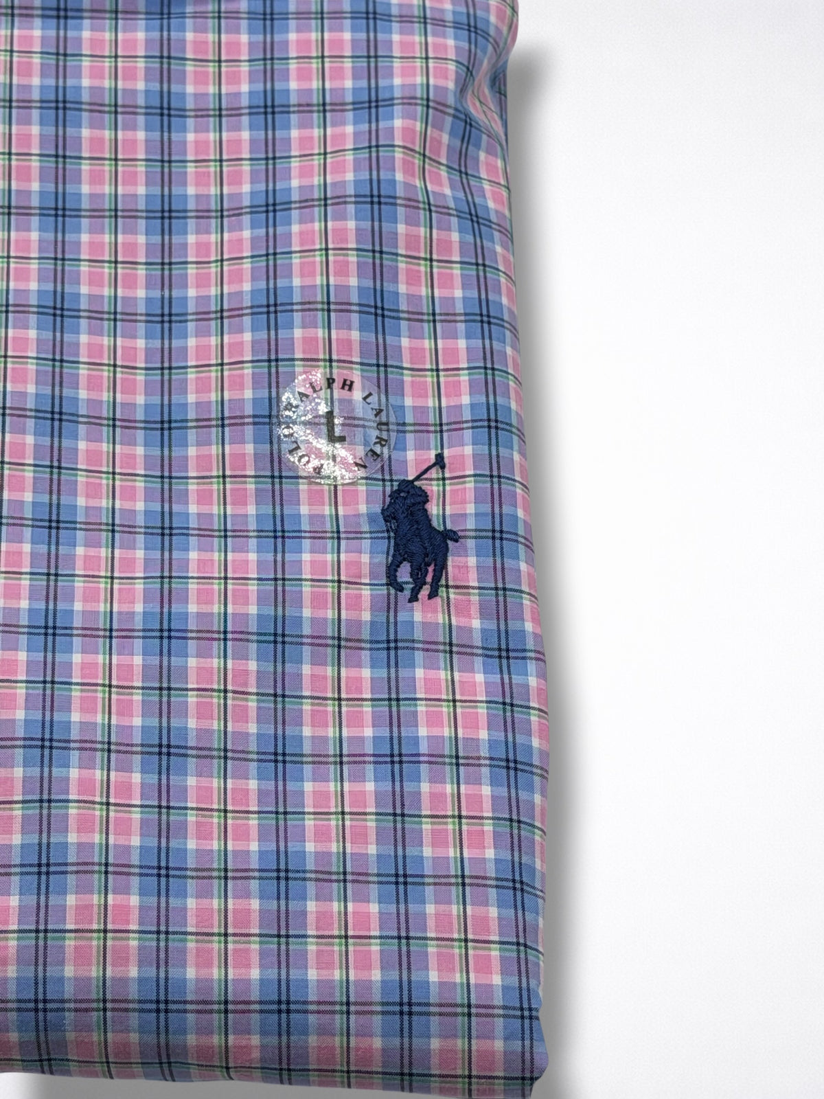 Camisa Polo Ralph Lauren Classic Fit manga larga talla L slim fit, modelo reducido, sirve para talla M