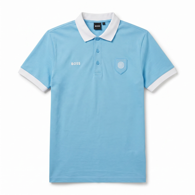 Playera Boss Argentina Regular Fit Tipo Polo Talla L