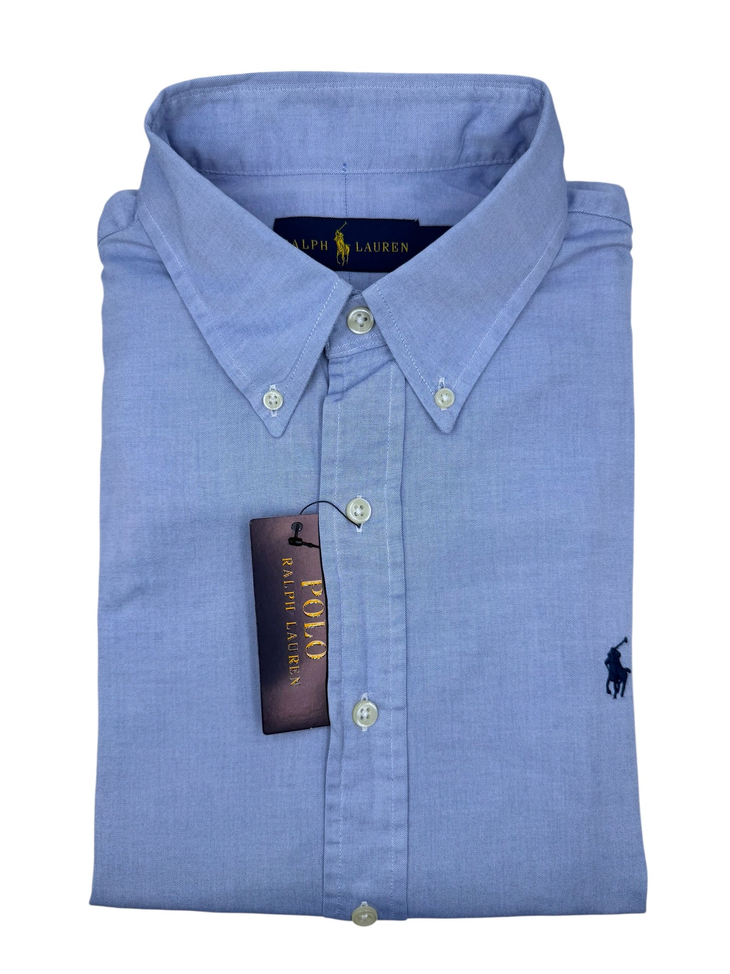 Camisa Polo Ralph Lauren Classic Fit Manga Larga Talla L