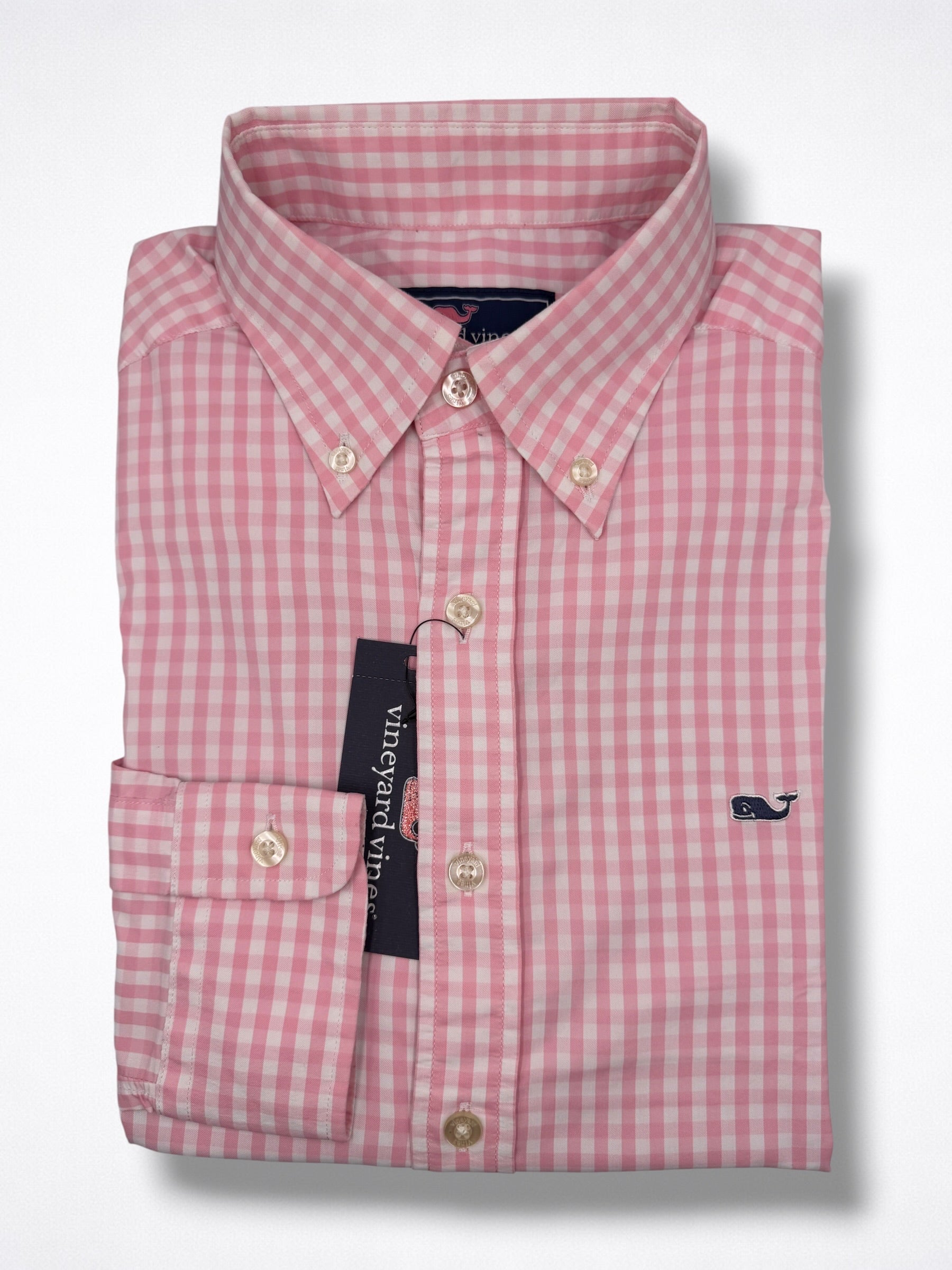 Camisa Vneyard Vines Classic Fit manga larga talla S