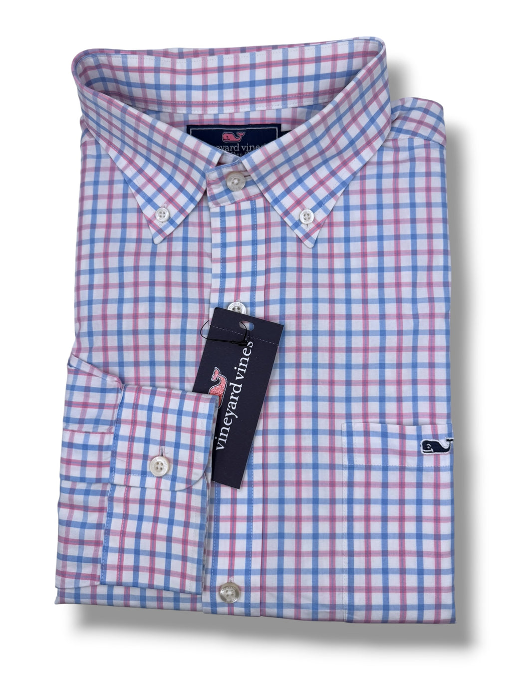 Camisa Vineyard Vines Classic Fit Manga Larga Talla L