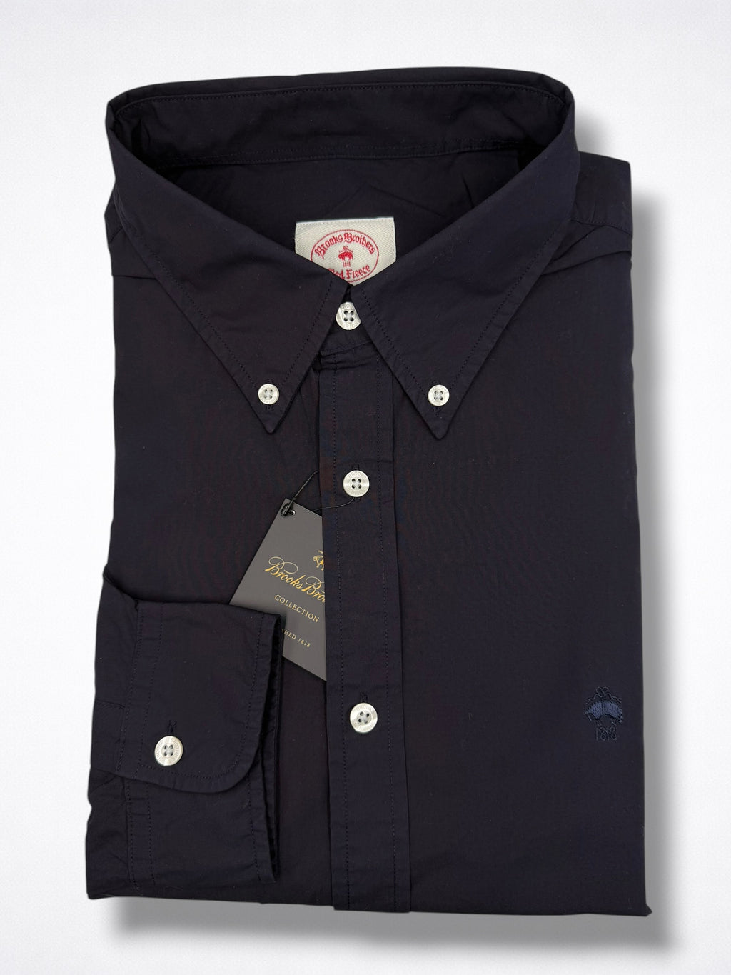 Camisa Brooks Brothers Classic Fit Manga Larga Talla L