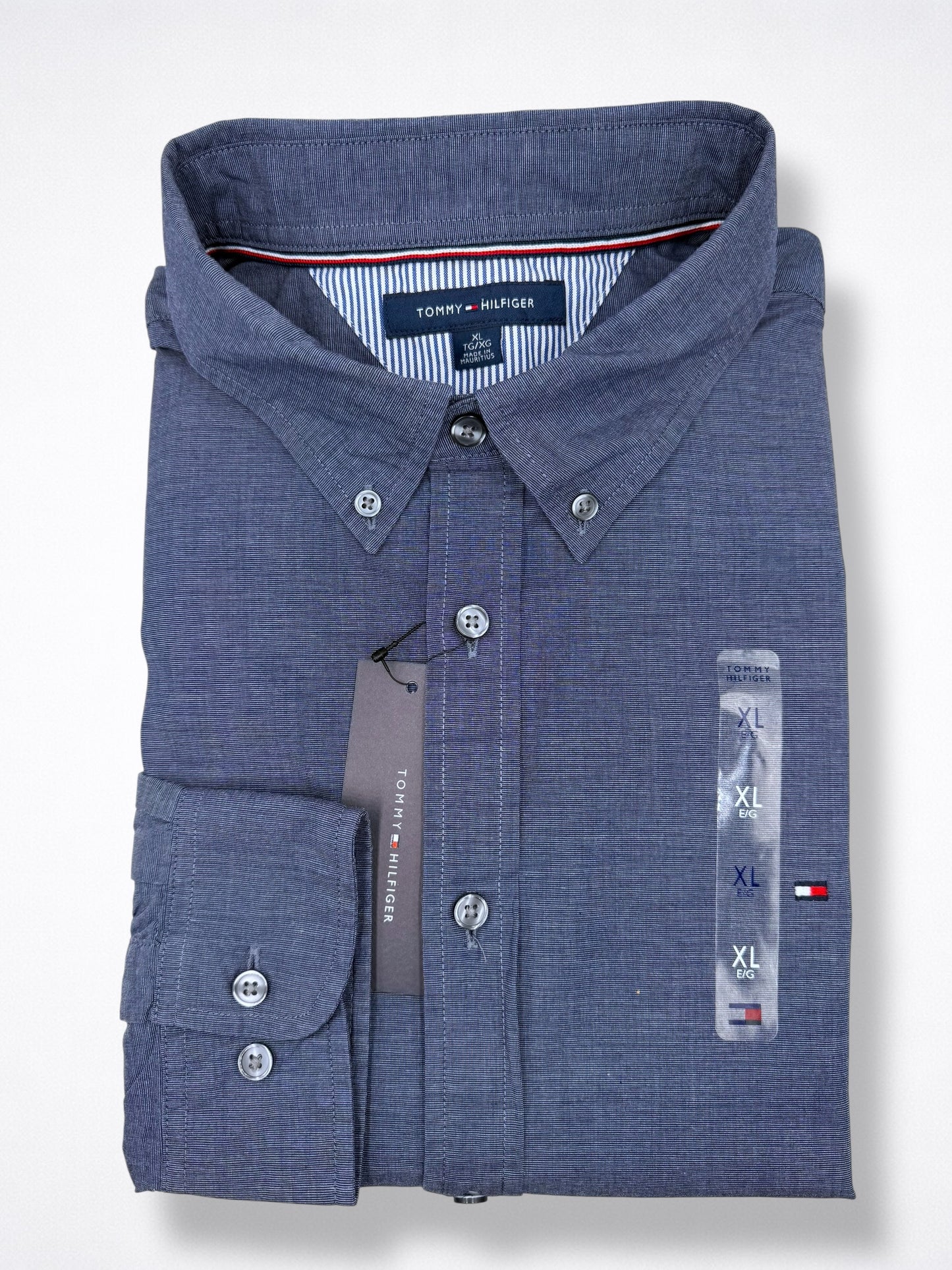 Camisa Tommy Hilfiger Classic Fit Manga Larga Talla XL