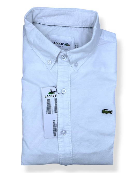 Camisa Lacoste Classic Fit Manga Larga Talla XS