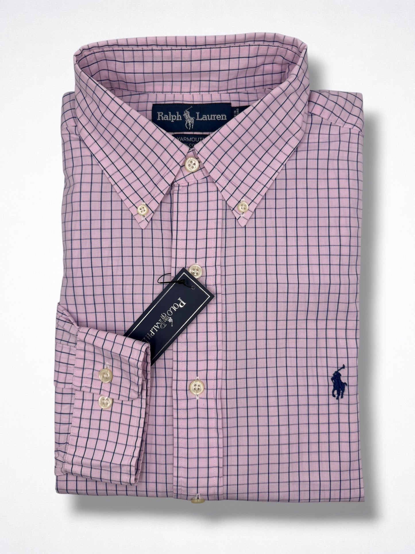 Camisa Polo Ralph Lauren Classic Fit Manga Larga Talla L