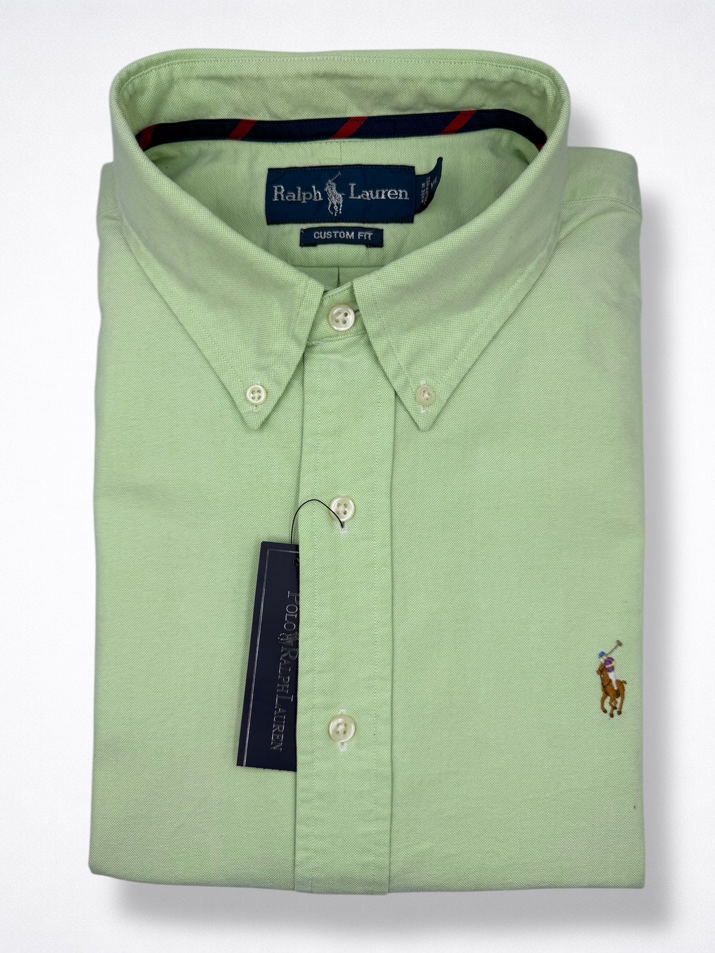 Camisa Polo Ralph Lauren Custom Fit Manga Corta Talla XL