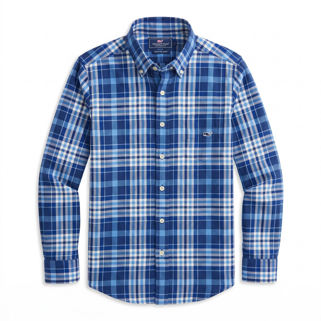 Camisa Vineyard Vines Classic Fit manga larga talla M