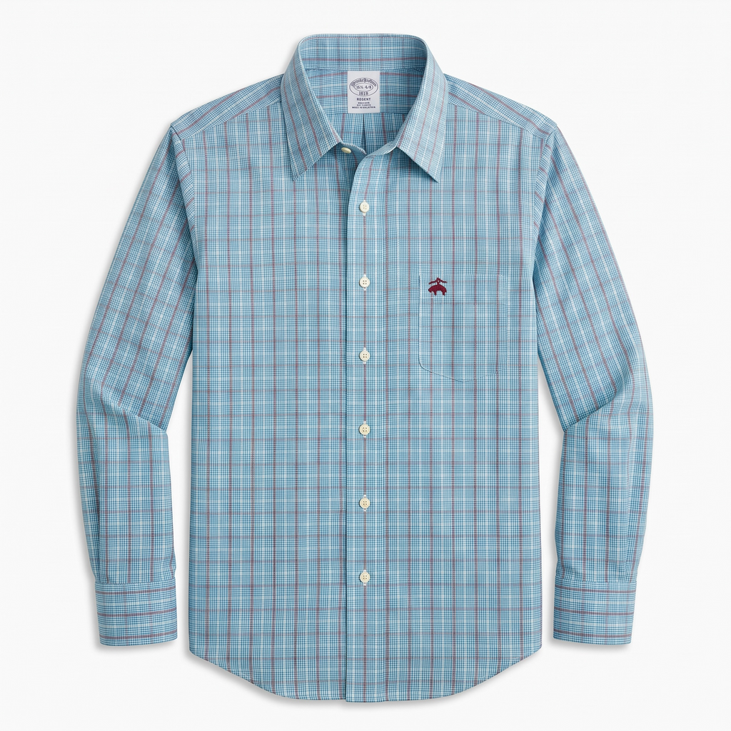 Camisa Brooks Brothers Classic Fit manga larga talla M