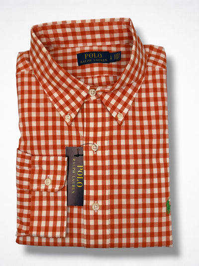 Camisa Polo Ralph Lauren Classic Fit Manga Larga talla L modelo amplio sirve para Talla XL