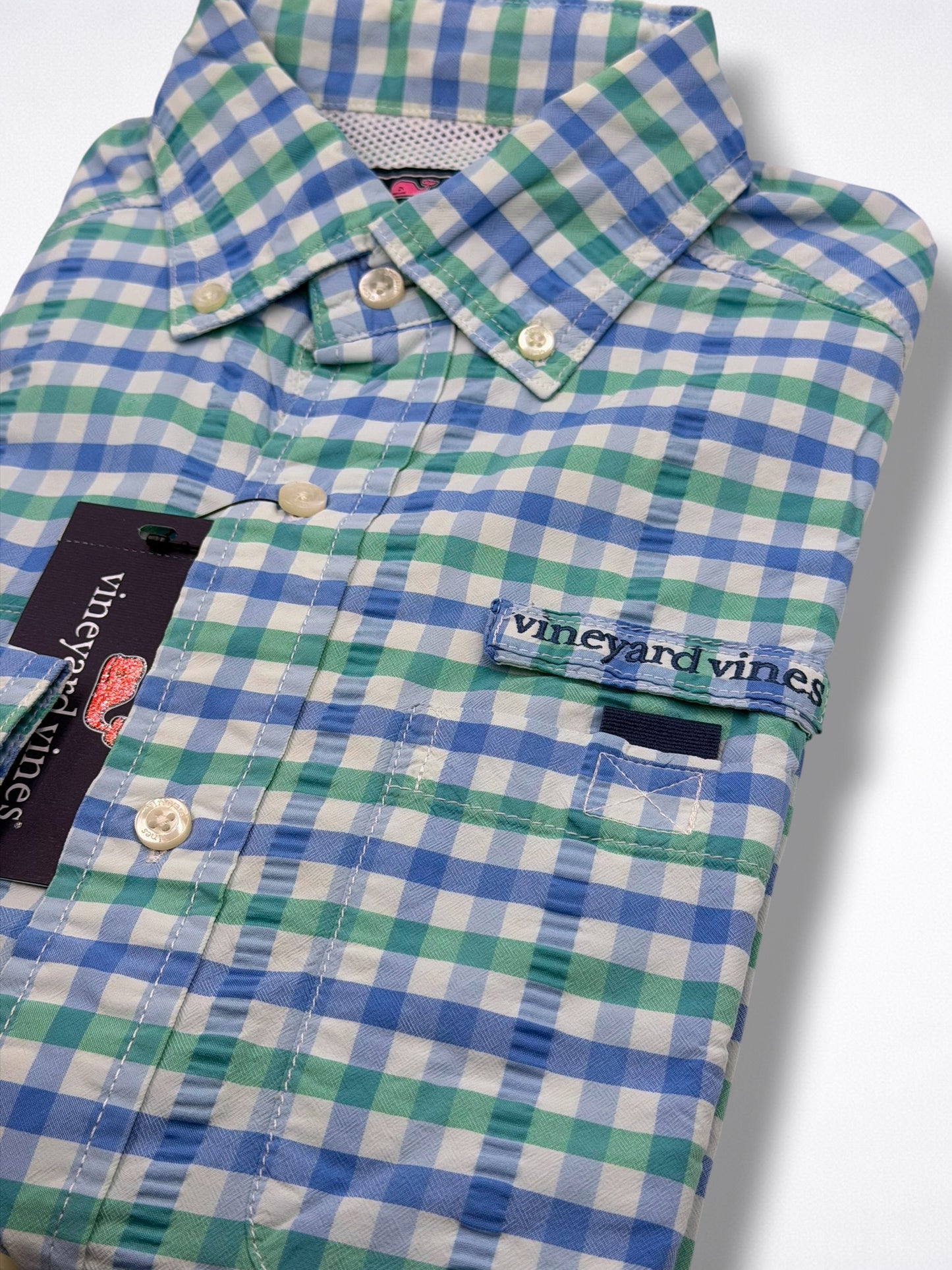 Camisa Vineyard Vines Classic Fit Manga Larga Talla XS