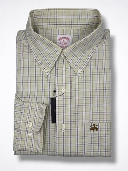 Camisa Brooks Brothers Classic Fit Manga Larga Talla XL