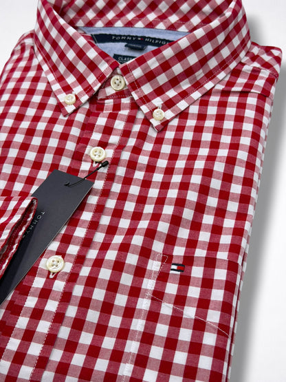 Camisa Tommy Hilfiger Classic Fit Manga Larga Talla L