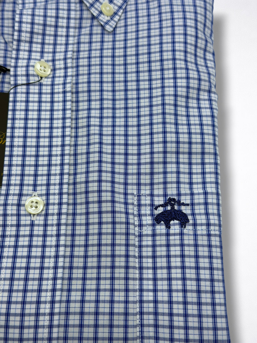 Camisa Brooks Brothers Classic Fit Manga Larga Talla M