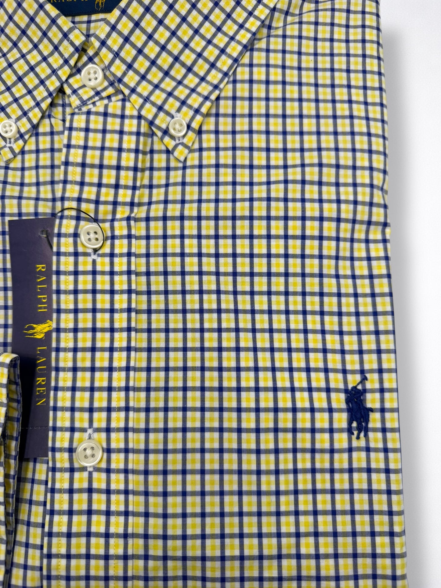 Camisa Polo Ralph Lauren Classic Fit Manga Larga Talla L
