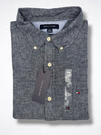 Camisa Tommy Hilfiger Slim Fit Manga Corta Talla XL