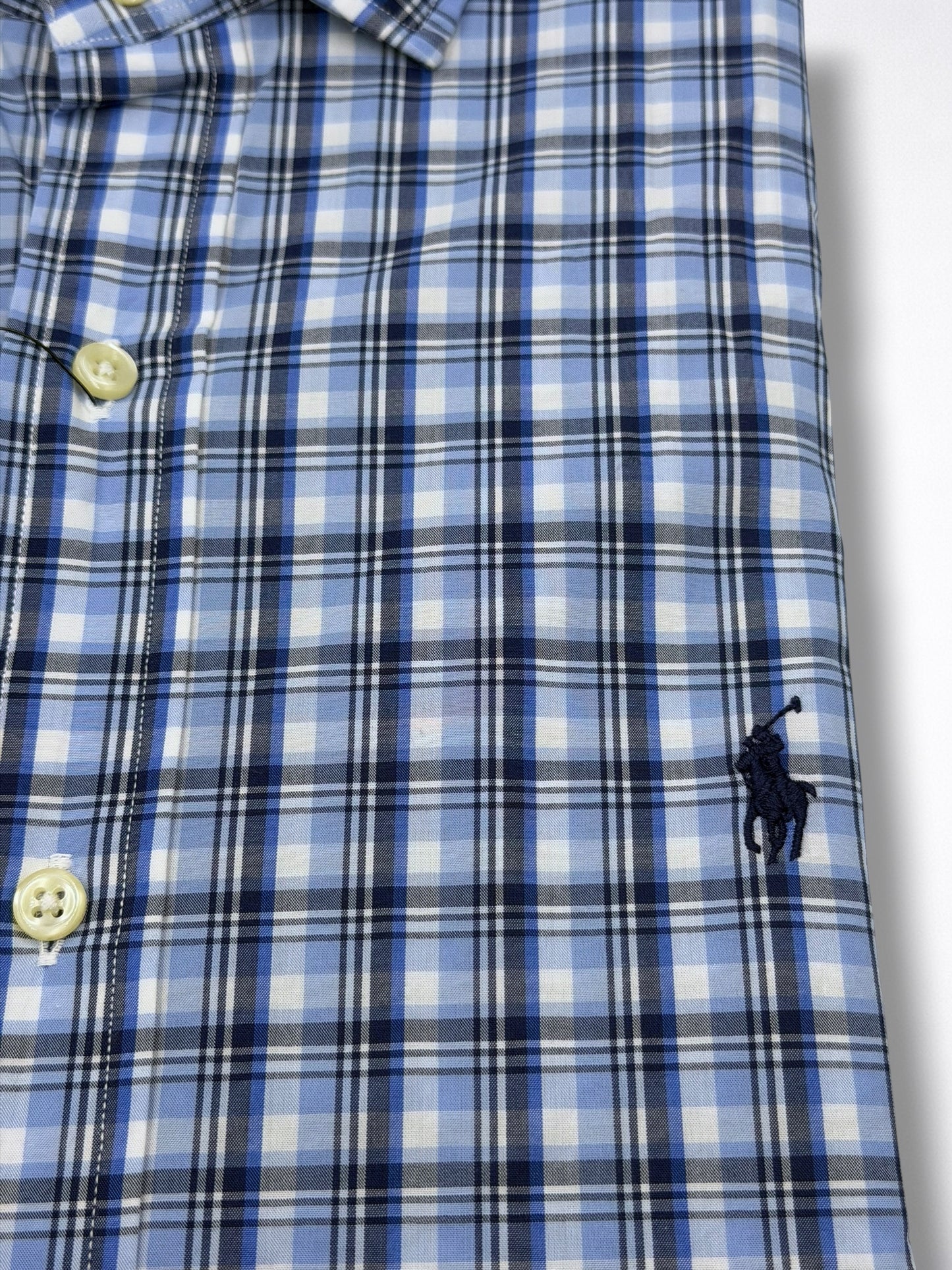 Camisa Polo Ralph Lauren Classic Fit Manga Larga Talla L