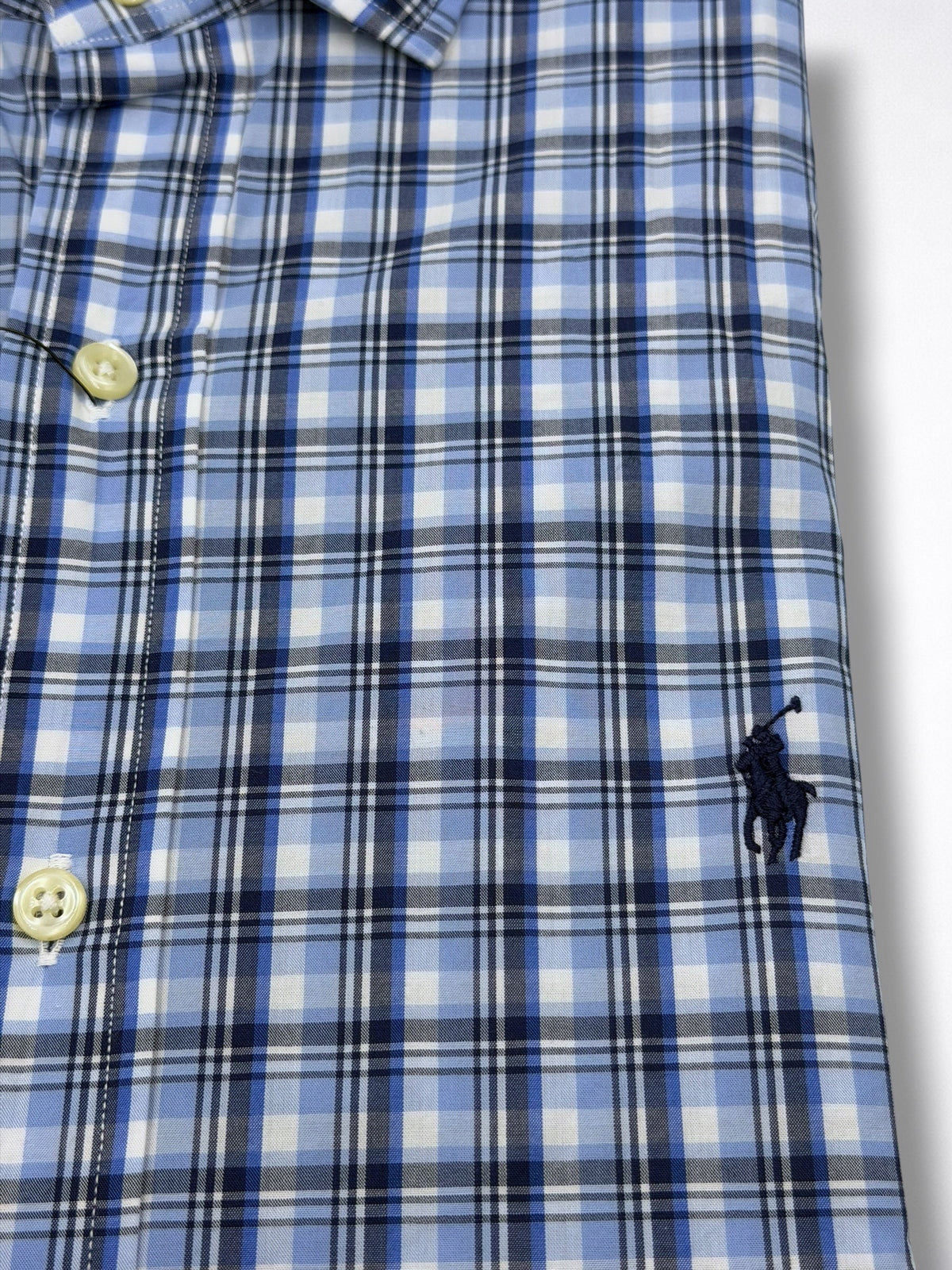 Camisa Polo Ralph Lauren Classic Fit Manga Larga Talla L