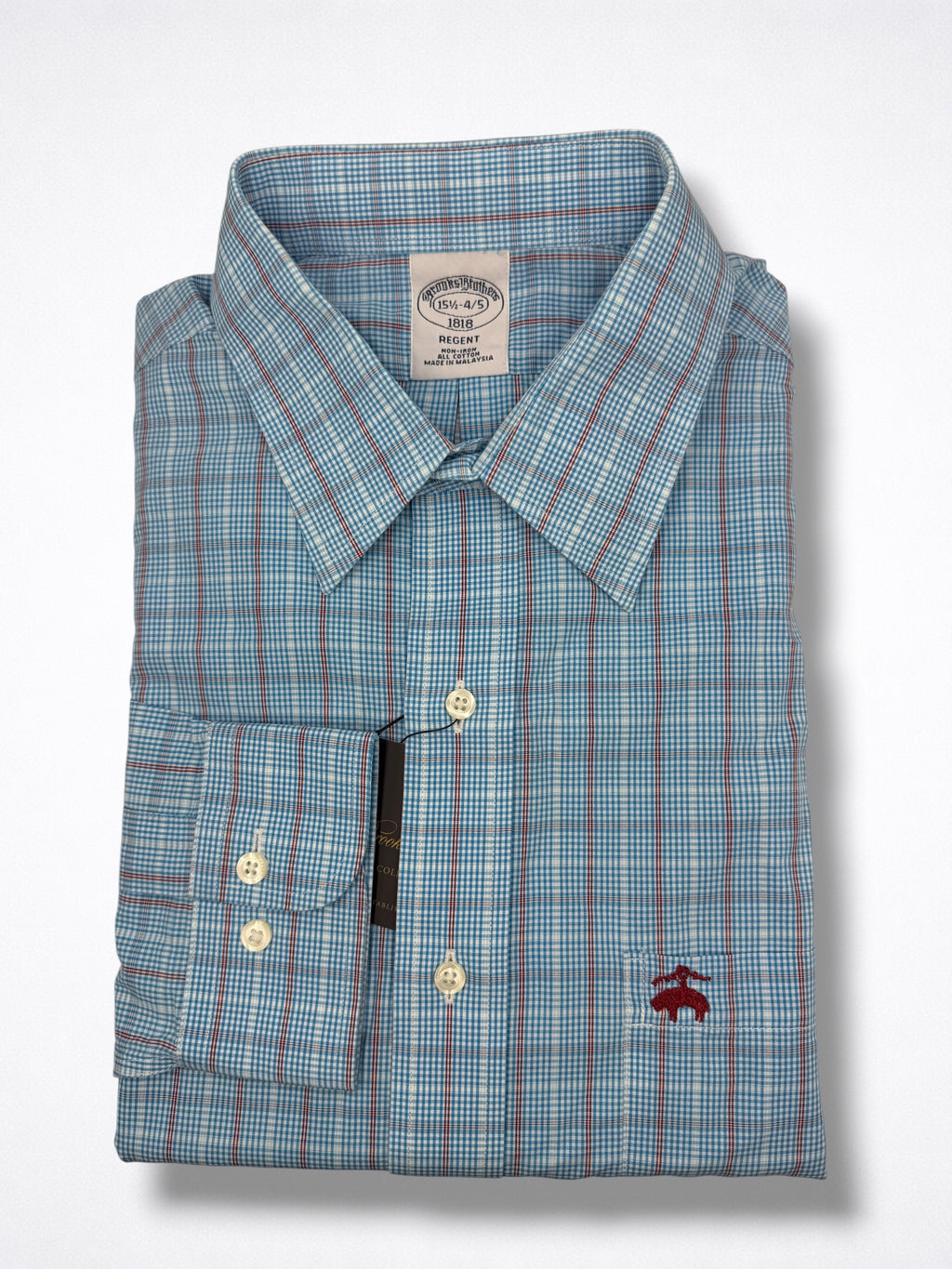 Camisa Brooks Brothers Classic Fit manga larga talla M